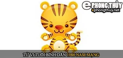 Tử vi tuổi Bính dần 1986 nam mạng